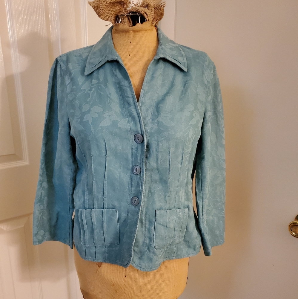Evan-Picone petite blazer size 8P EUC - Picture 5 of 8